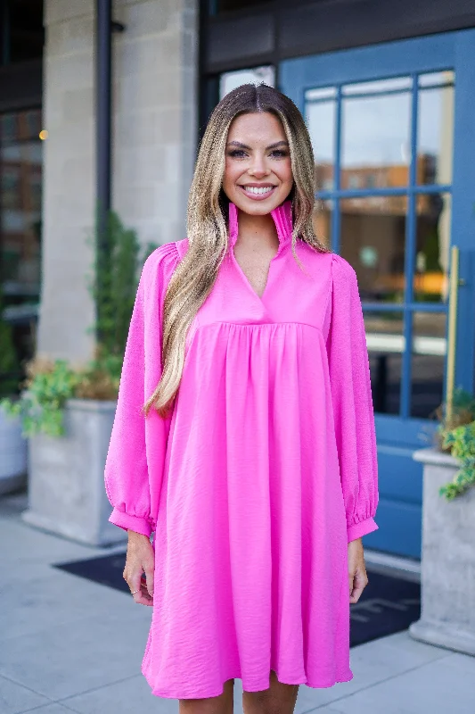 Savannah Dress - Bubblegum