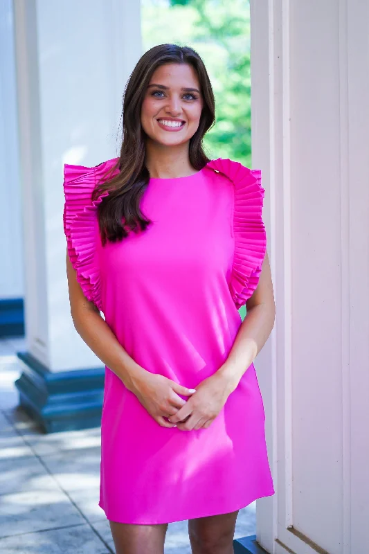 Winston Dress - Pink - FINAL SALE