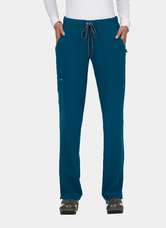 Koi Next Gen Everyday Hero Scrub Trousers - Caribbean Trousers Polka Dot Cute