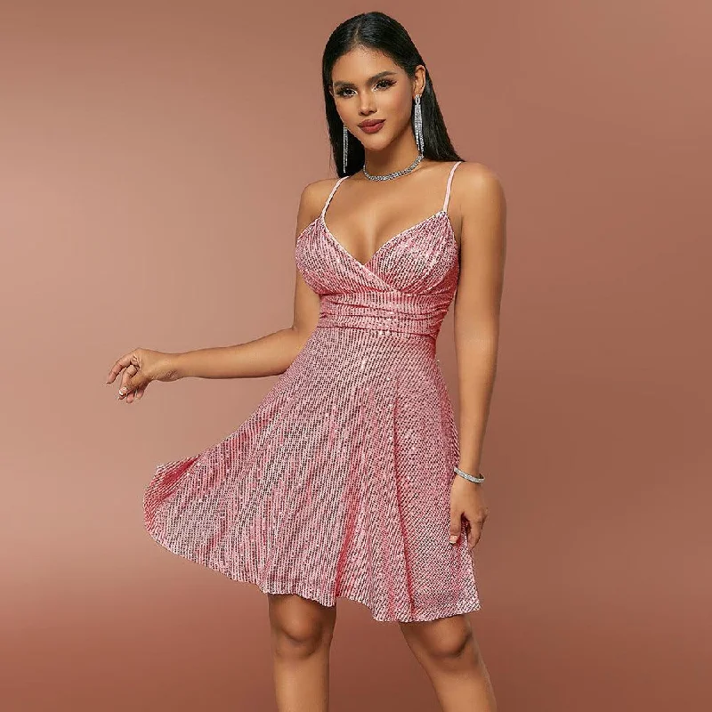 New Sexy Gorgeous Sequined Dress
