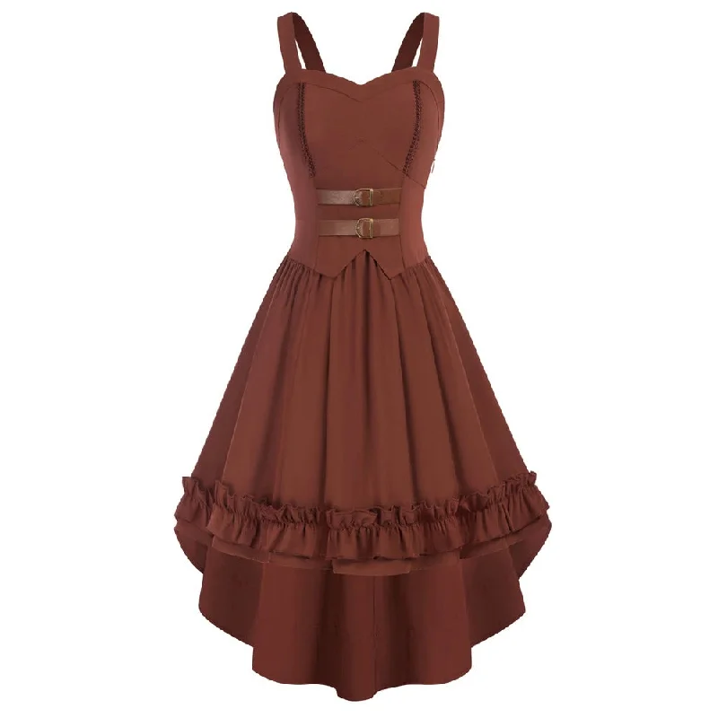 Classy steampunk dress
