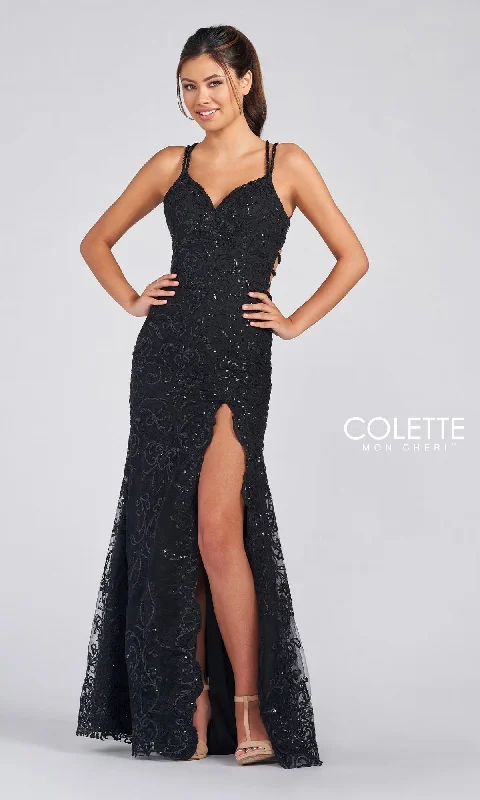 Lace & Sequin Colette by Daphne Prom Dress CL12280