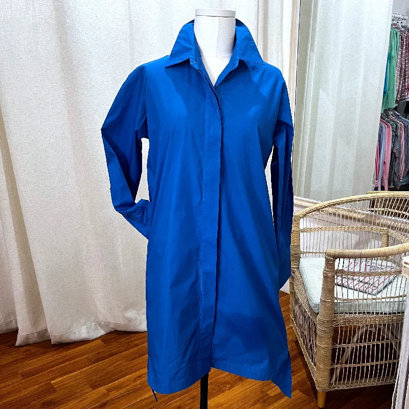Hamilton Dress - Royal Blue Poplin