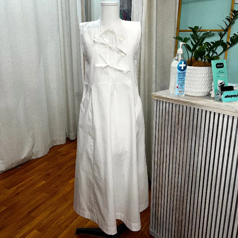 Lombok Dress - White Poplin