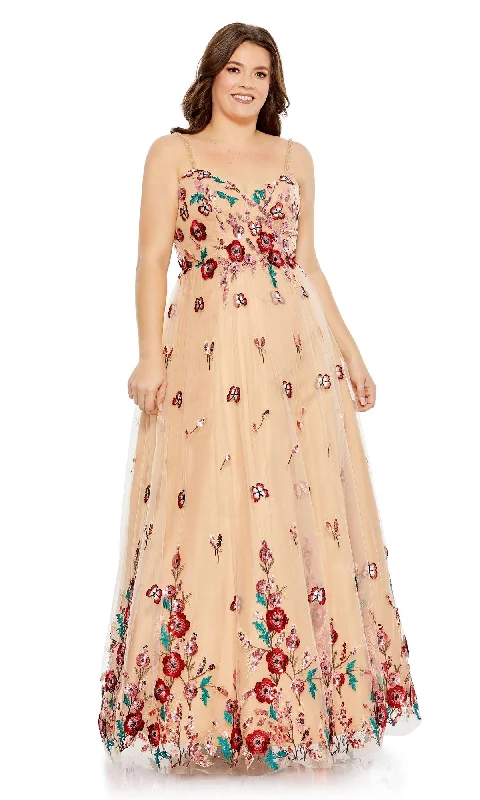 Long Plus-Size Formal Dress 68157 by Mac Duggal