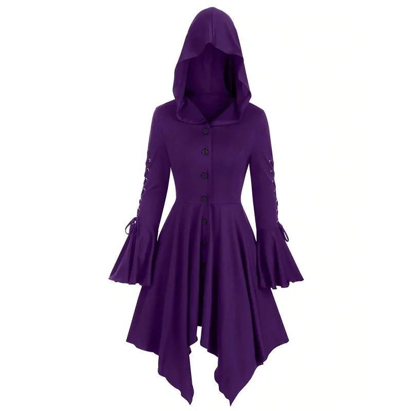 Steampunk hooded dress