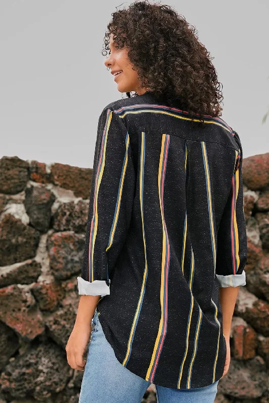 Dressy Striped Blouse