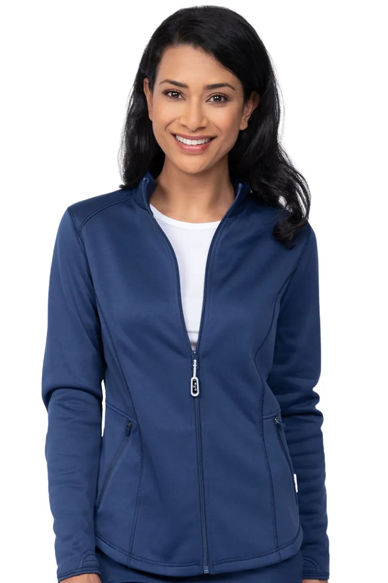 Ava Therese Women's Bonded Fleece Jacket | Navy Denim Jacket Leather Jacket Suede Jacket Ava Therese Women's Bonded Fleece Jacket | Navy Denim Jacket Leather Jacket Suede Jacket