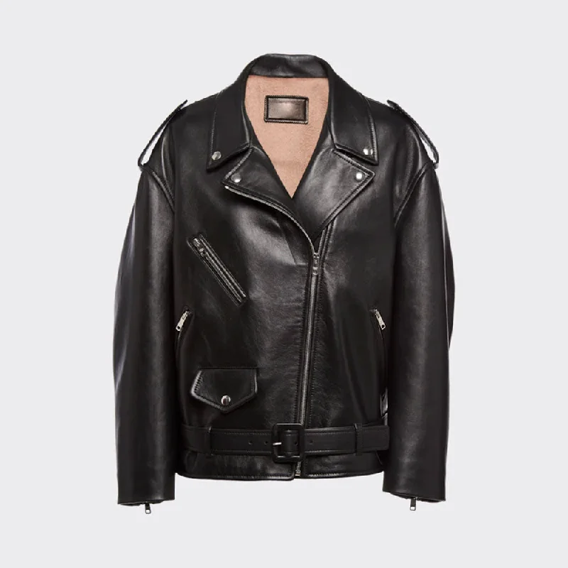 black women's lambskin leather biker jacket Appliqued Jacket Beaded Jacket Sequined Jacket black women's lambskin leather biker jacket Appliqued Jacket Beaded Jacket Sequined Jacket
