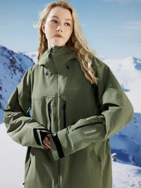 Drysnow 3L Legacy Ski Jacket - Women's Trench Coat Raincoat Waterproof Jacket