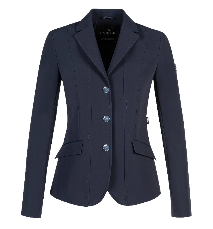 Equiline M08701 Competition Jacket Port Royal Ribbed Jacket Pleated Jacket Ruffled Jacket
