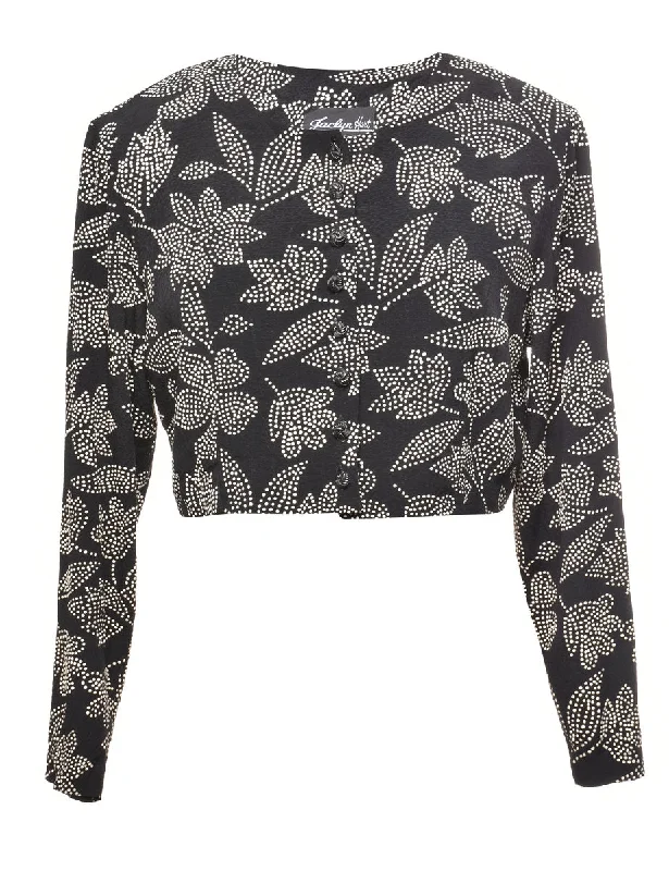 Floral Jacket - L