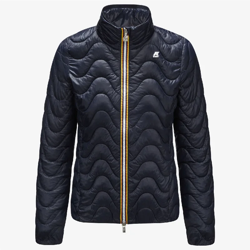 Violette Eco Warm - Women Jacket in Blue Depht Oversized Jacket Tailored Jacket Straight Jacket Violette Eco Warm - Women Jacket in Blue Depht Oversized Jacket Tailored Jacket Straight Jacket