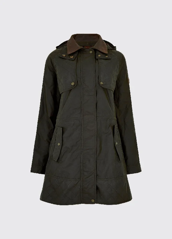 Radford Ladies Wax Jacket - Verdigris Mesh Jacket Canvas Jacket Denim Jacket