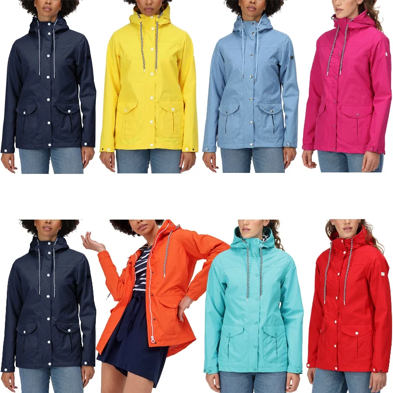 Regatta Womens Bayarma Hooded Waterproof Jacket