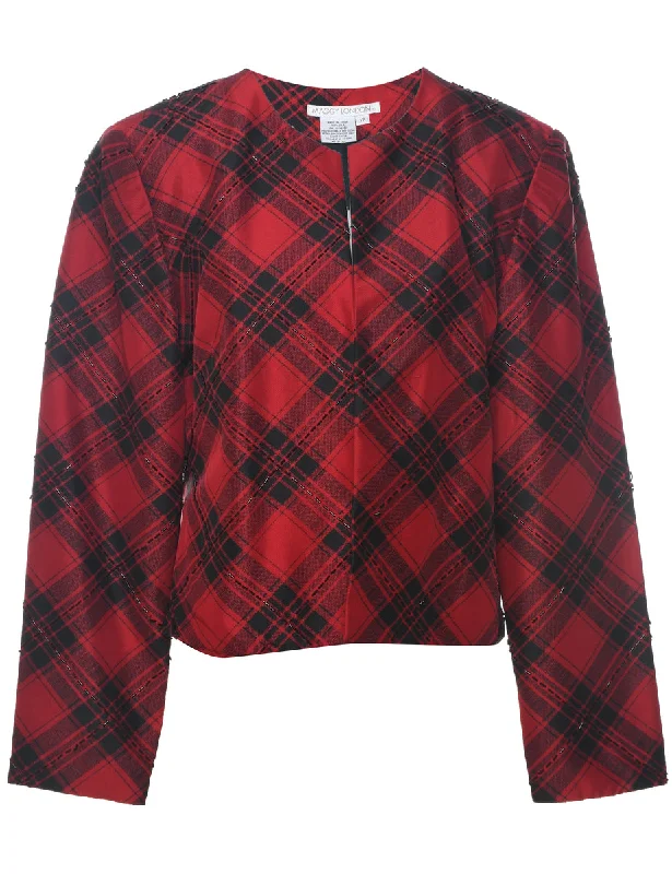 Silk Maggy London Evening Jacket - L Cotton Jacket Linen Jacket Terry Jacket