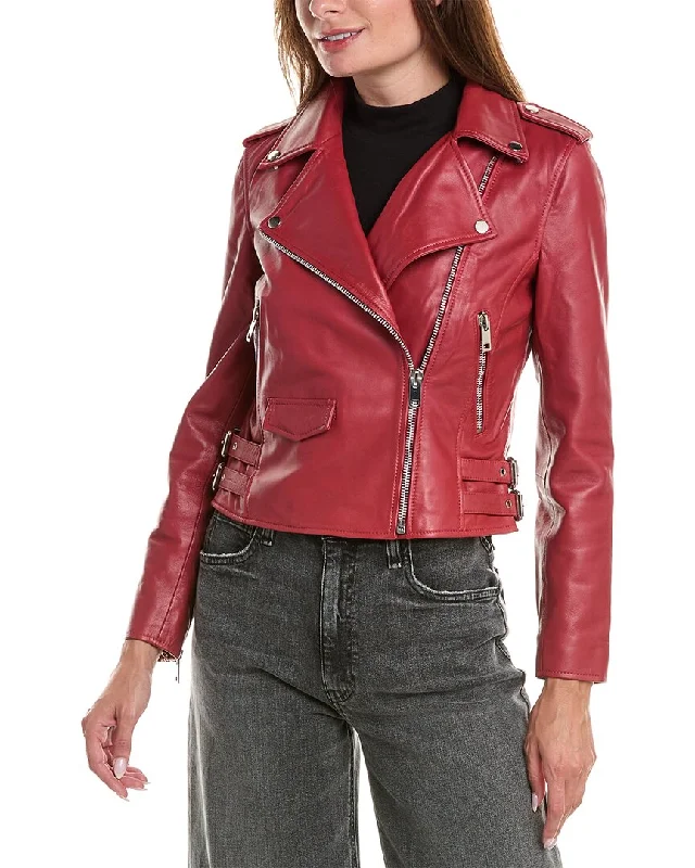 Walter Baker Liz Leather Jacket Denim Jacket Leather Jacket Suede Jacket