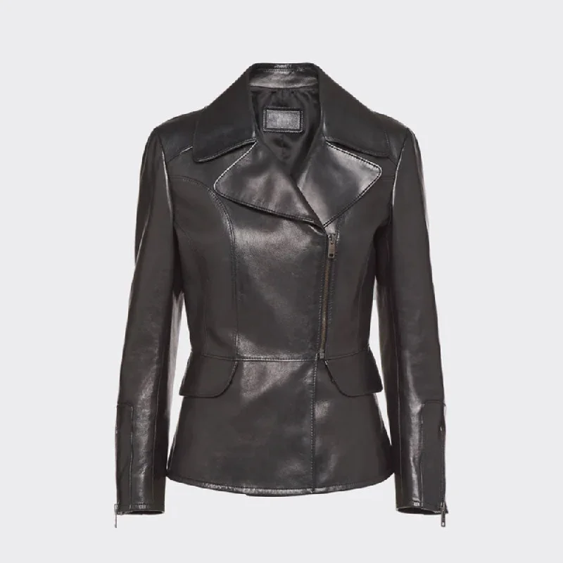 women's biker leather jacket Rayon Fabric Velvet Fabric Corduroy Fabric
