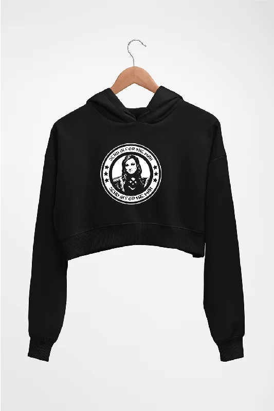 becky lynch Crop HOODIE FOR WOMEN