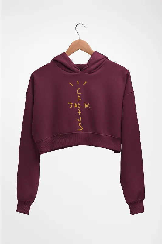Cactus Jack Travis Scott Crop HOODIE FOR WOMEN Hoodie Dress Longline Feminine