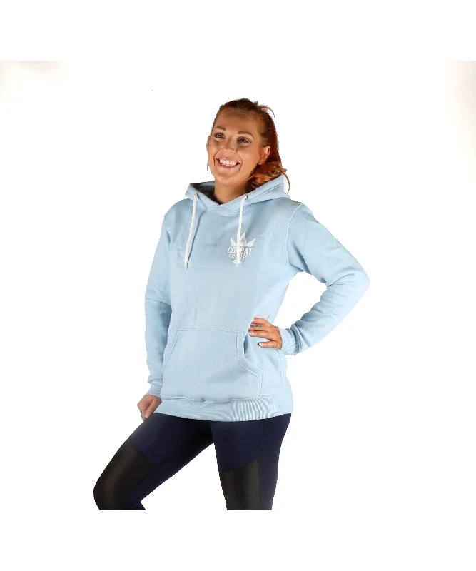 Combat Dollies Baby Blue Hoodie