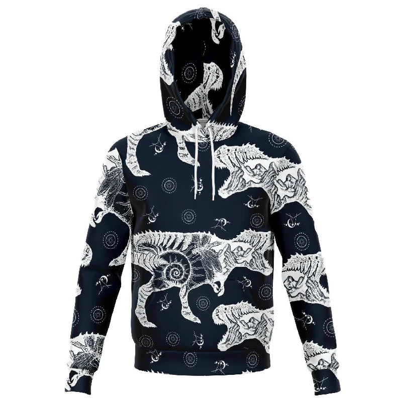 Dinosaur Hoodie - Dinosaur Mandala