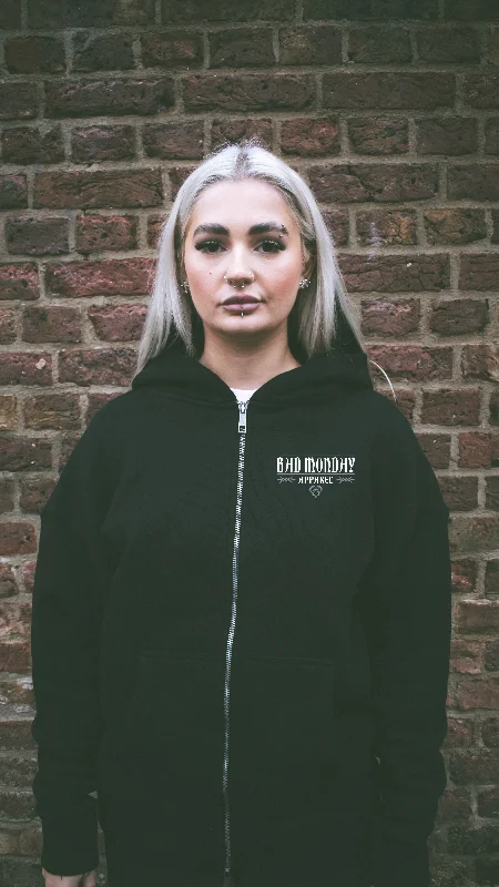 Heavy Weight Son Of A Sinner Zip Hoodie Hoodie with Ribbed Hem Stretchable Secure