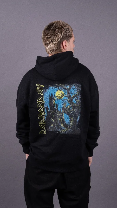 Heavyweight Haunted Hoodie Hoodie with Lining Warm Insulated