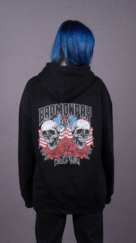 Heavyweight World Tour Hoodie Hoodie Jacket Zipper Layering