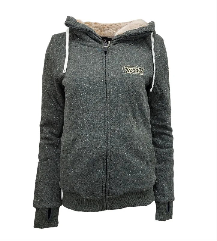 HoodLamb Women's Dark Olive Fleck Canopy Furry Hemp Hoodie 420 NWT Hoodie with Toggle Buttons Decorative Unique HoodLamb Women's Dark Olive Fleck Canopy Furry Hemp Hoodie 420 NWT Hoodie with Toggle Buttons Decorative Unique