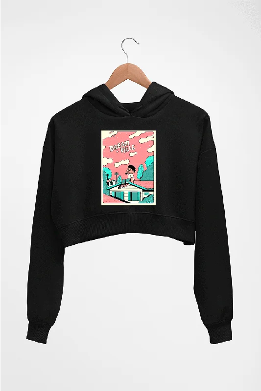 J. Cole Crop HOODIE FOR WOMEN Hoodie with Logo Branding Identity