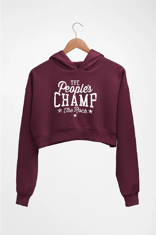 peoples champ Crop HOODIE FOR WOMEN