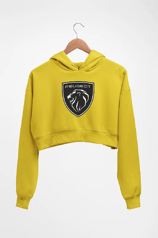 Peugeot Crop HOODIE FOR WOMEN