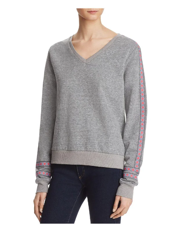 REBECCA MINKOFF Women's Grey Melange Canyon Sweatshirt $108 NWT Hoodie with Raglan Sleeves Sporty Comfortable REBECCA MINKOFF Women's Grey Melange Canyon Sweatshirt $108 NWT Hoodie with Raglan Sleeves Sporty Comfortable