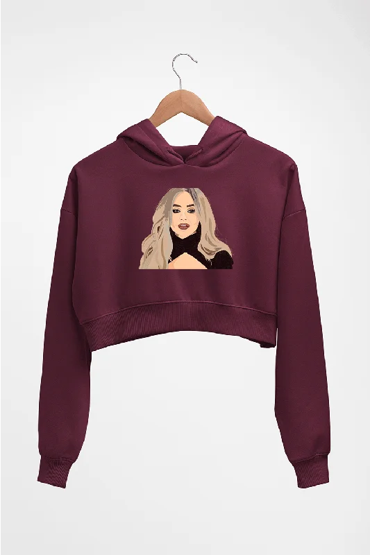 sabrina carpenter Crop HOODIE FOR WOMEN