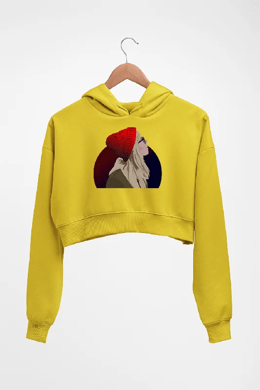 sabrina carpenter Crop HOODIE FOR WOMEN