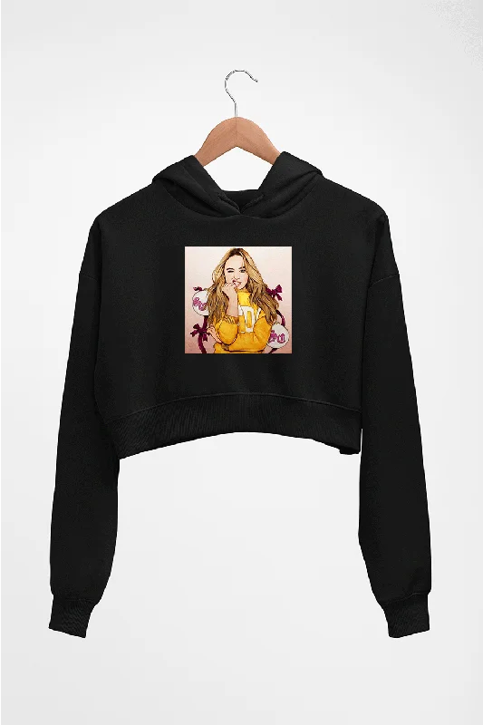 sabrina carpenter Crop HOODIE FOR WOMEN