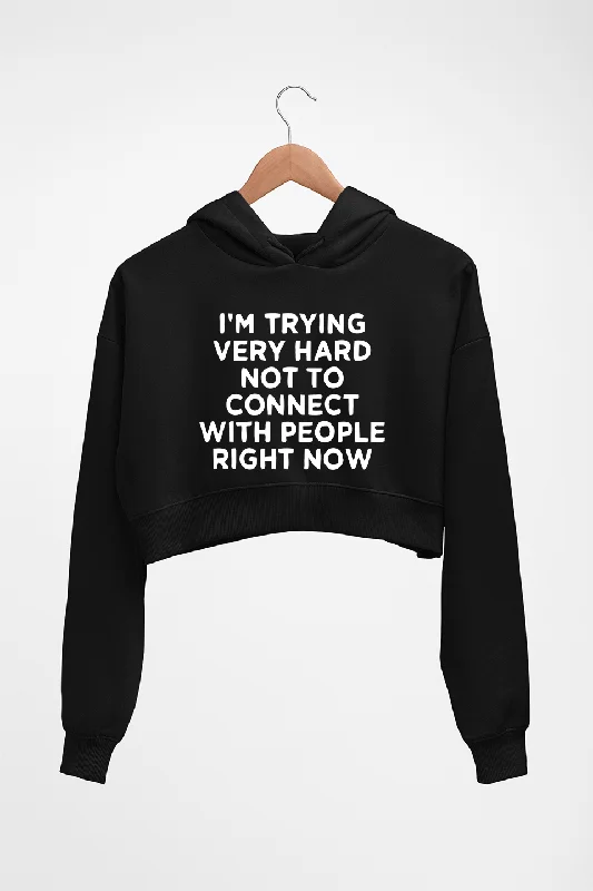 Schitts Creek Crop HOODIE FOR WOMEN Graphic Hoodie Design Print