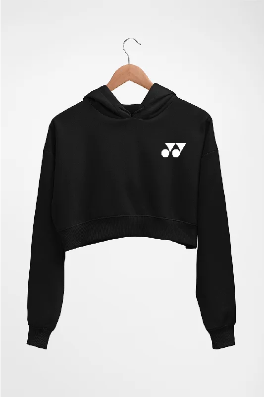 Yonex Crop HOODIE FOR WOMEN Hoodie with High-Low Hem Asymmetrical Trendy