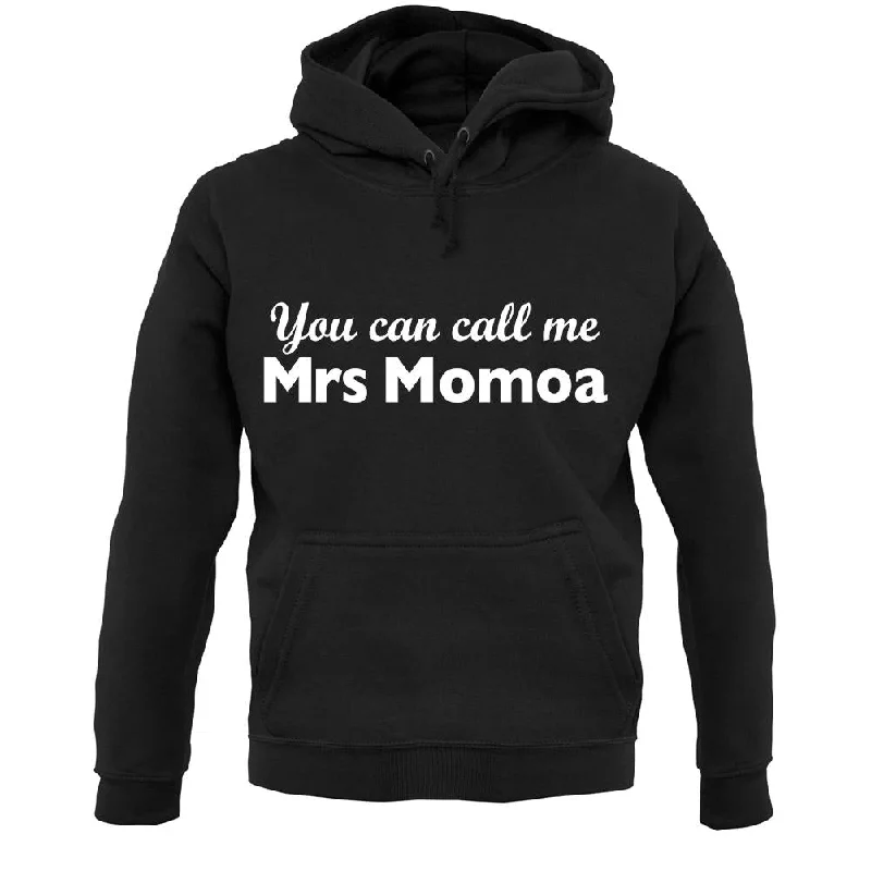 You Can Call Me Mrs Momoa Unisex Hoodie Hoodie with Hood Adjustable Protection