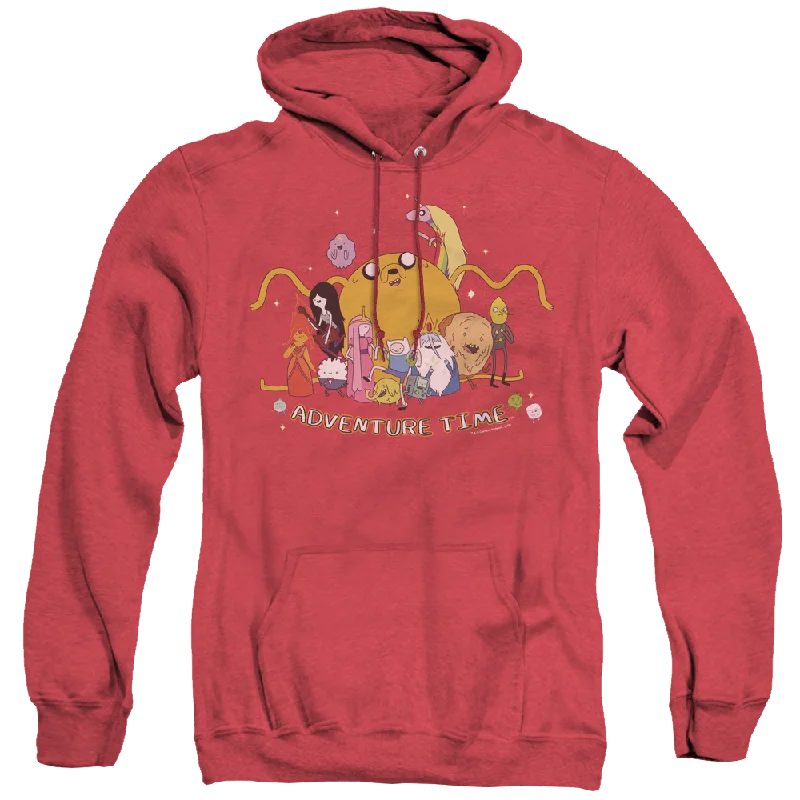 Adventure Time Outstretched - Heather Pullover Hoodie