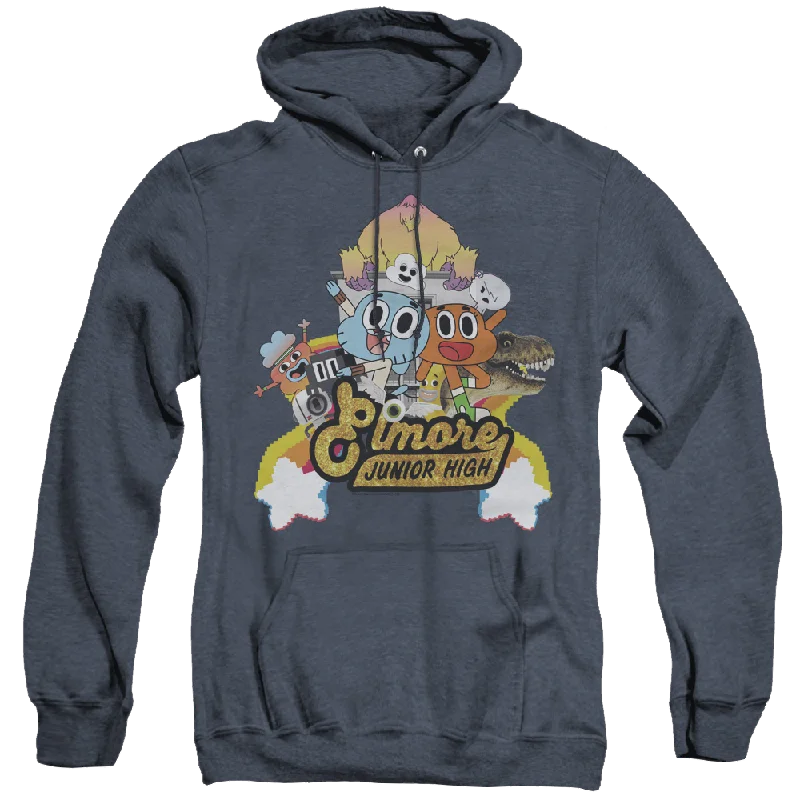 Amazing World of Gumball, The Elmore Junior High - Heather Pullover Hoodie