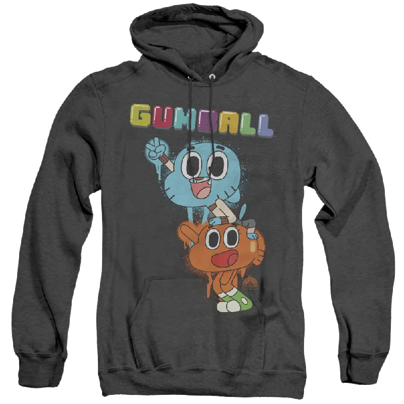 Amazing World of Gumball, The Gumball Spray - Heather Pullover Hoodie