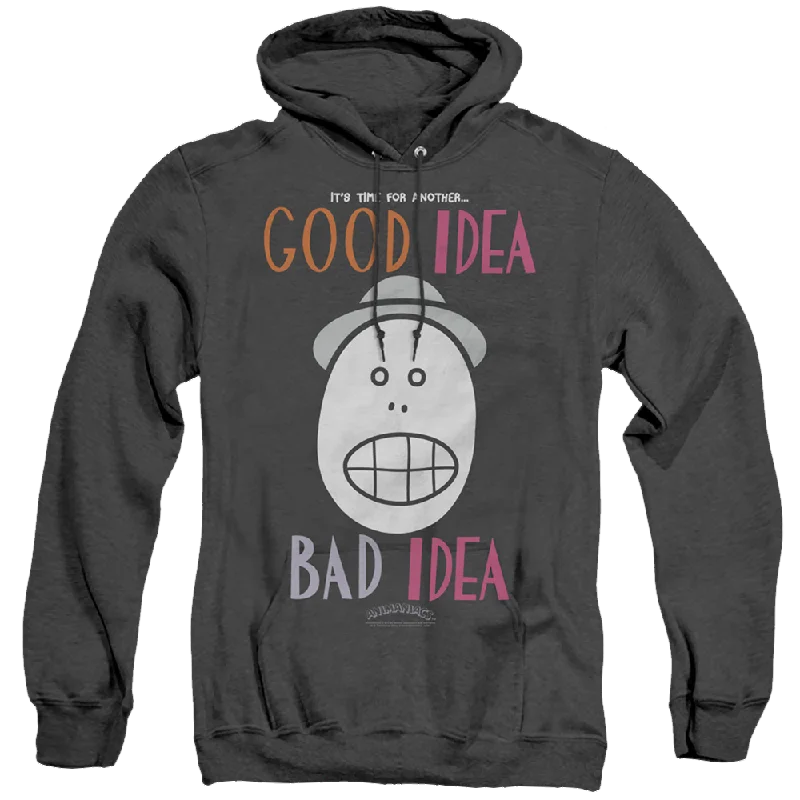 Animaniacs Good Idea Bad Idea - Heather Pullover Hoodie