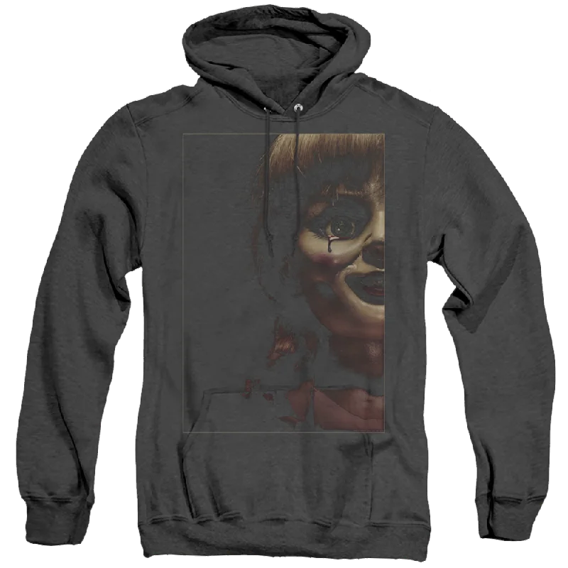 Annabelle Doll Tear - Heather Pullover Hoodie