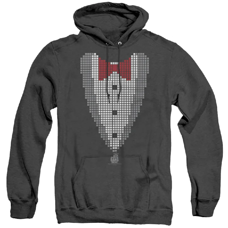 Big Bang Theory, The Pixelated Tux - Heather Pullover Hoodie