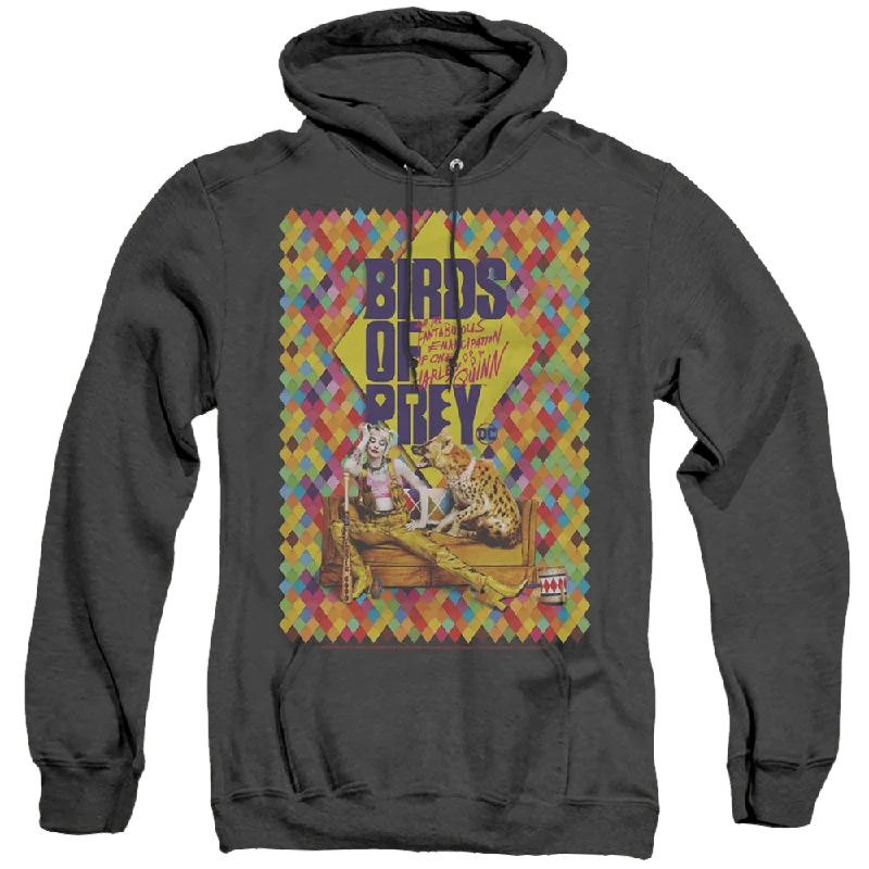 Birds of Prey Couch - Heather Pullover Hoodie