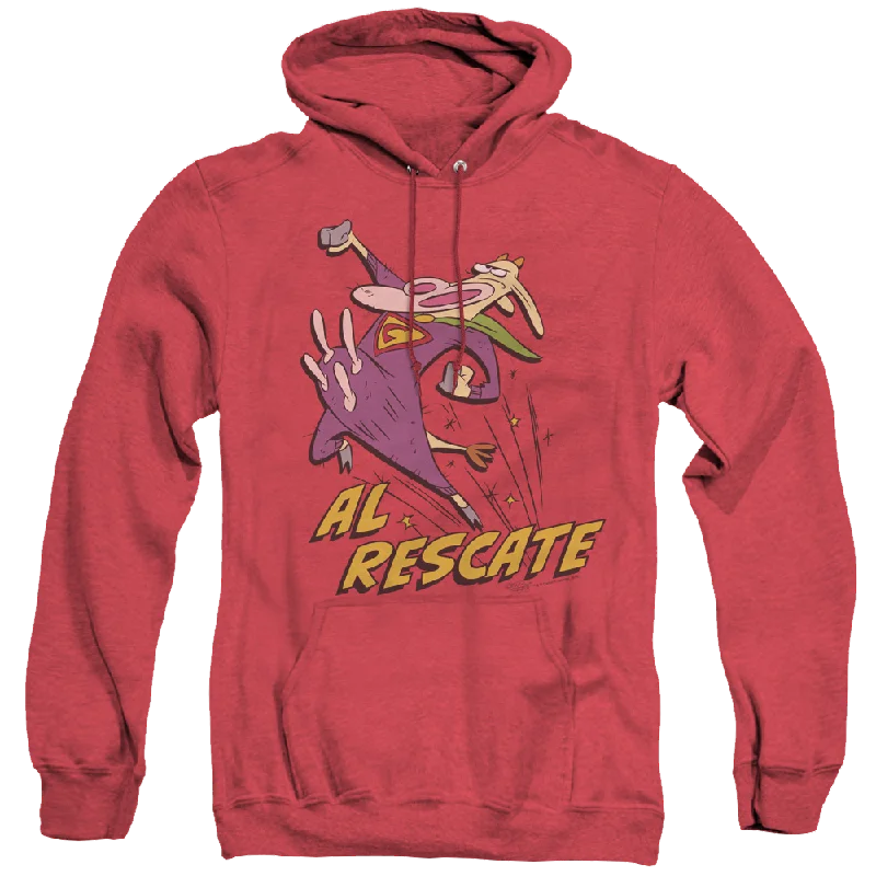 Cow & Chicken Al Rescate - Heather Pullover Hoodie