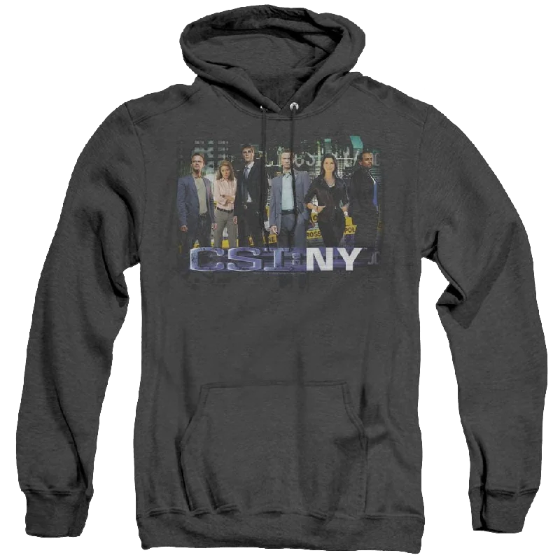 CSI New York Cast - Heather Pullover Hoodie