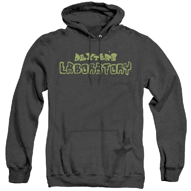 Dexter's Laboratory Dexters Logo - Heather Pullover Hoodie